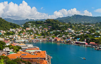 View of St. George seen from Fort George in Grenada (photo via oriredmouse/iStock/Getty Images Plus)