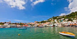 View of Carenage, St. George in the capital city of Grenada (photo via Flavio Vallenari/iStock/Getty Images Plus)