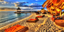 this photo was taken at a vacation resort in Montego Bay , Jamaica. (photo via Isabel_HP / iStock / Getty Images Plus)