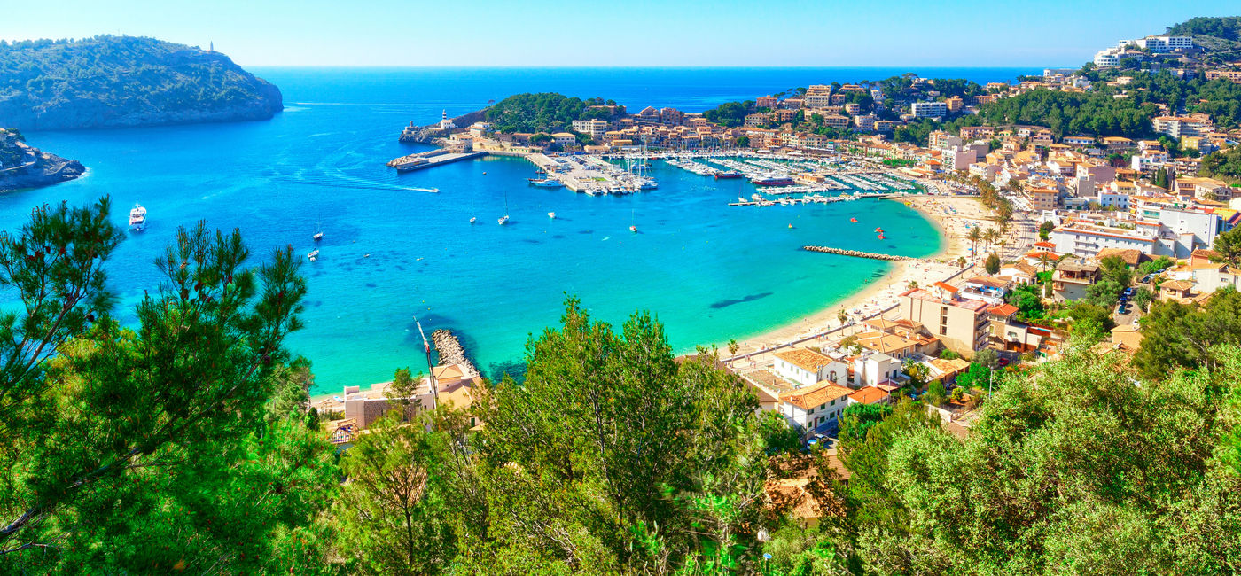 Image: Port de Soller, Mallorca, Spain. (Photo via pixelliebe/iStock/Getty Images Plus) (pixelliebe / iStock / Getty Images Plus)