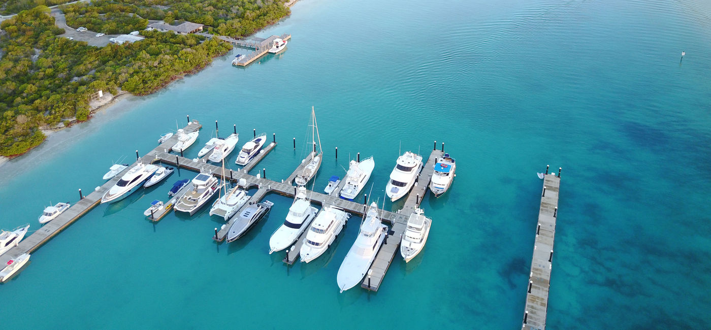 Image: PHOTO: Marina in Turks and Caicos. (photo via Raynor Garey / iStock / Getty Images Plus)