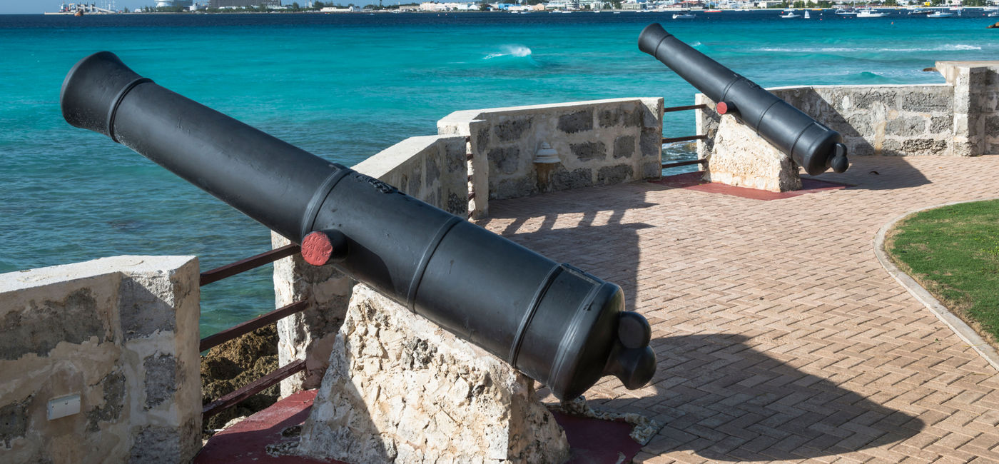 Image: Cannons at Needhams Point, Barbados (photo via Philip_Willcocks / iStock / Getty Images Plus)