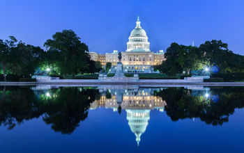 The United Statues Capitol Building, Washington DC, USA. (photo via Tanarch / iStock / Getty Images Plus)