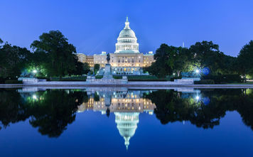 The United Statues Capitol Building, Washington DC, USA. (photo via Tanarch / iStock / Getty Images Plus)