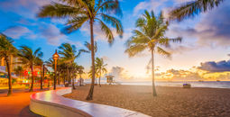 Fort Lauderdale Beach, Florida, USA at dawn. (photo via Sean Pavone / iStock / Getty Images Plus)