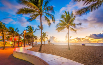 Fort Lauderdale Beach, Florida, USA at dawn. (photo via Sean Pavone / iStock / Getty Images Plus)
