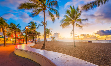 Fort Lauderdale Beach, Florida, USA at dawn. (photo via Sean Pavone / iStock / Getty Images Plus)