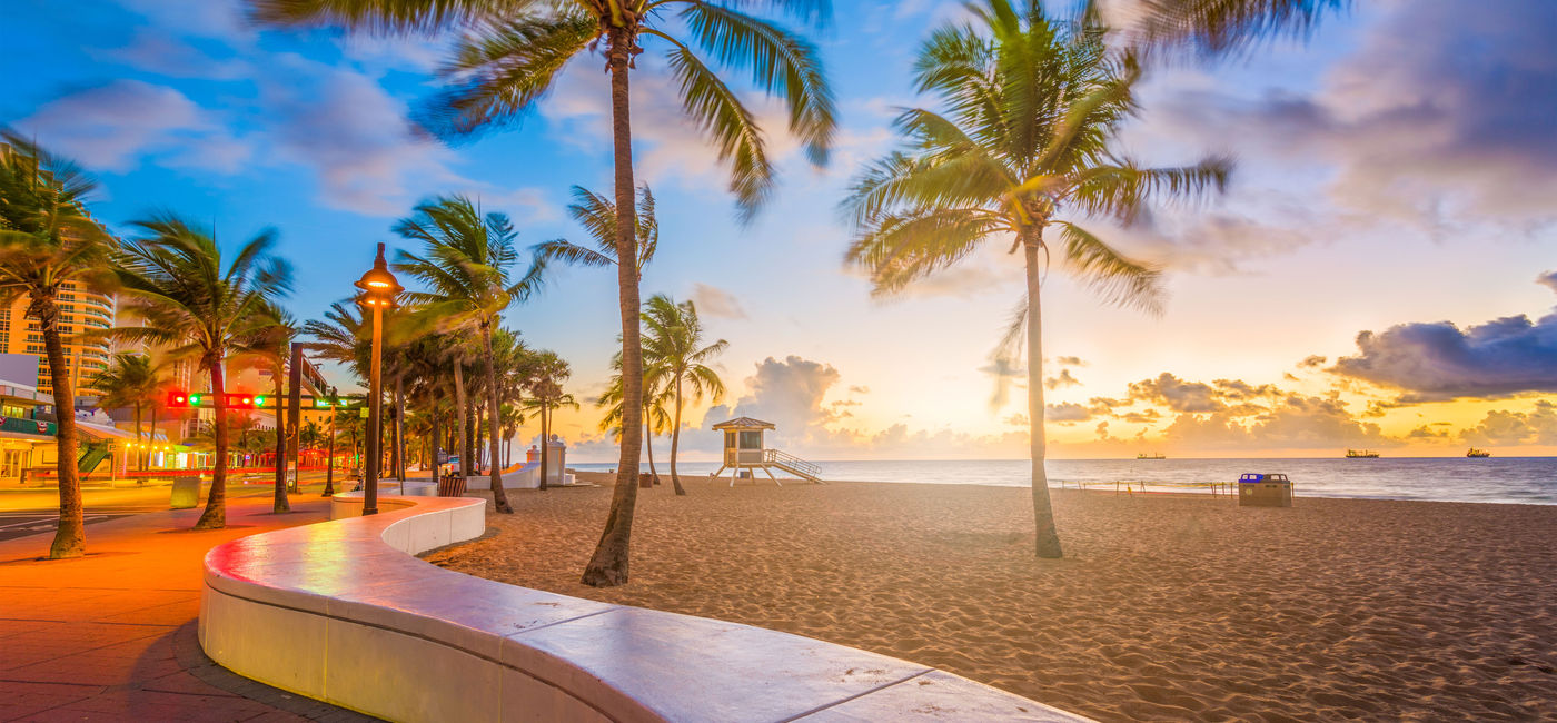 Image: Fort Lauderdale Beach, Florida at dawn. (photo via Sean Pavone / iStock / Getty Images Plus)