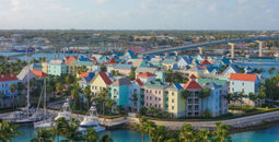 Aerial view of the city of Nassau, USA (alarico / iStock / Getty Images Plus)