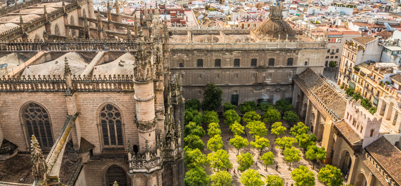 Image: Avanti specializes in customized trips to a range of global destinations, including Europe. Pictured, Seville, Spain. (photo via PocholoCalapre / iStock / Getty Images Plus)