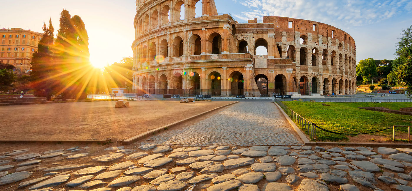 Image: PHOTO: View of the Colosseum in Rome, Italy (Photo via vwalakte/iStock/Getty Images Plus) (vwalakte / iStock / Getty Images Plus)