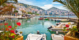 Saranda's port at ionian sea. Albania. (photo via master2/iStock/Getty Images Plus)