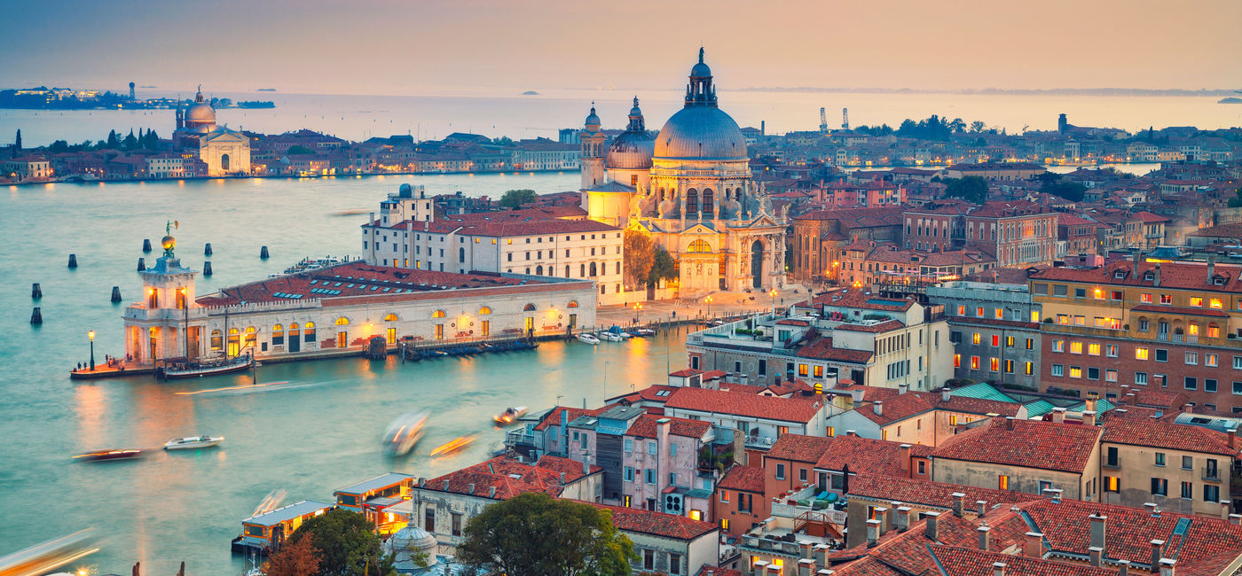 Image: PHOTO: There is growing concern about large cruise ships in Venice. (photo via RudyBalasko / iStock / Getty Images Plus)