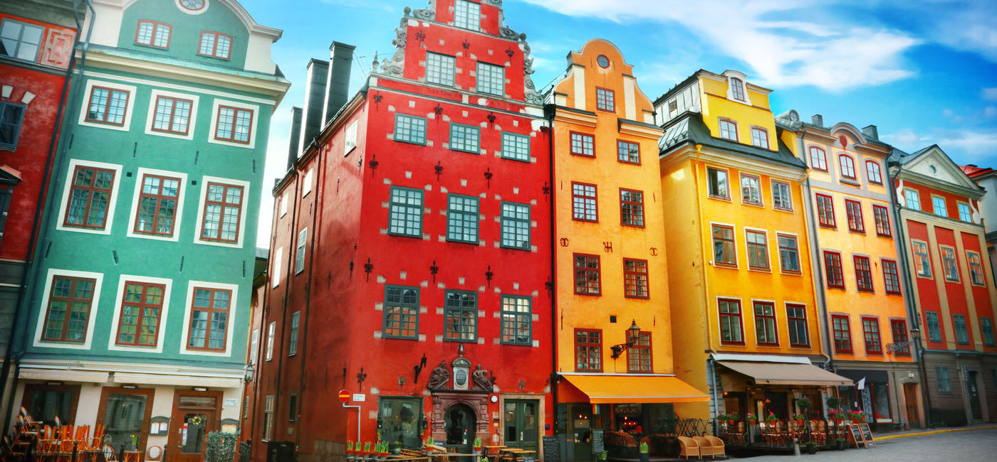 Image: PHOTO: Stortorget place in Gamla stan, Stockholm. (photo via adisa / iStock / Getty Images Plus)