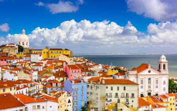 Lisbon, Portugal cityscape in the Alfama District. (Photo via SeanPavonePhoto / iStock / Getty Images Plus)