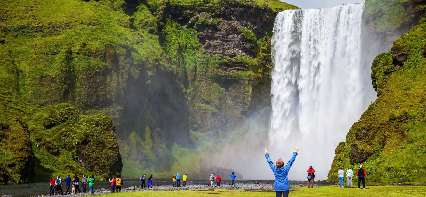 Image: Iceland air bookings soared when the government reopened the country's borders to vaccinated travelers in March. (photo via Collette) (Provided by Collette)