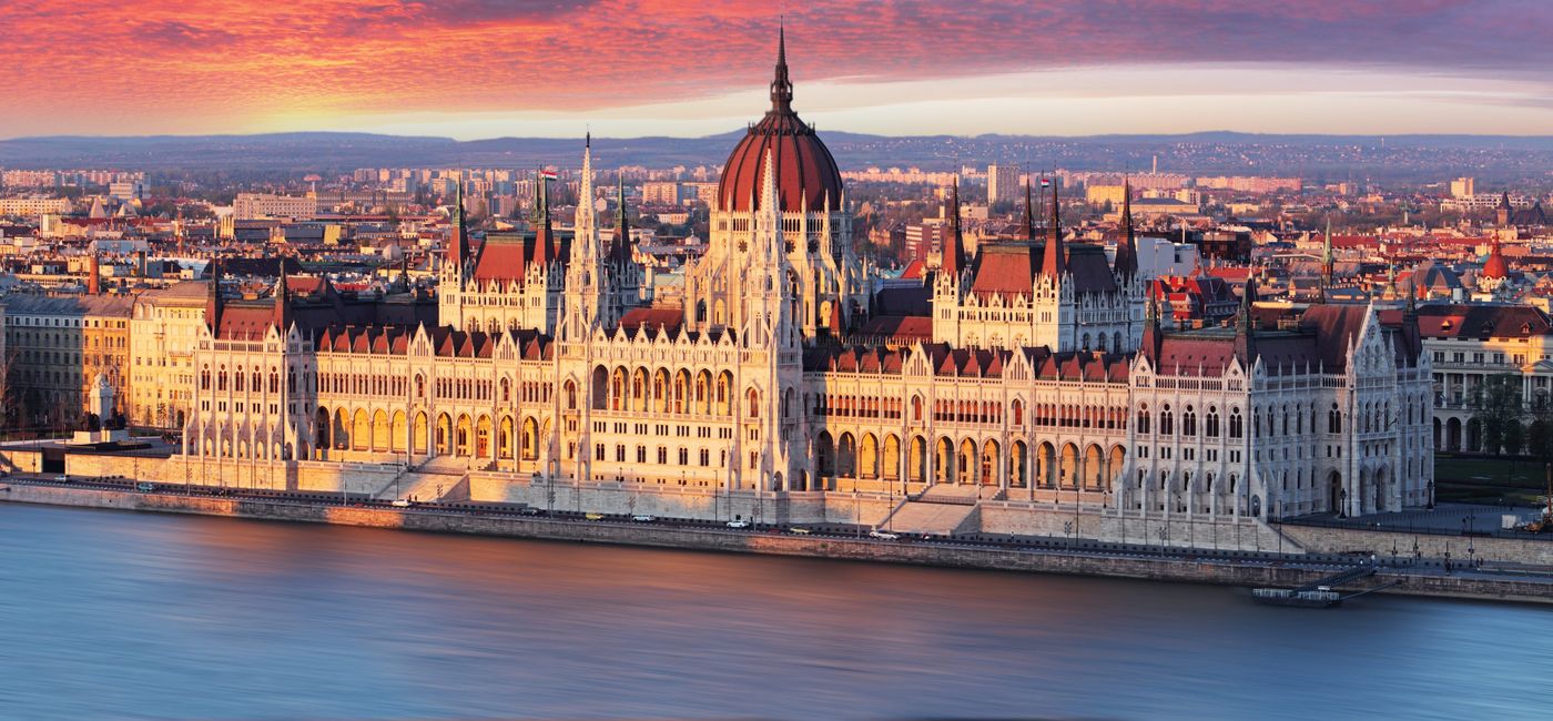 Image: Skyline of Budapest and Danube River. (Photo via Collette) (Provided by Collette)