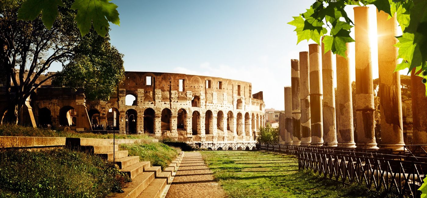 Image: The Colosseum in Rome. (Photo via Collette) (Provided by Collette)