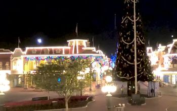Holiday Decor Time-Lapse Video at Magic Kingdom Park