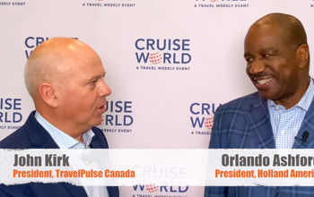 John Kirk with Orlando Ashford - Holland America