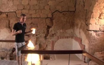Visit the Ruins of King Herods fortress in Masada