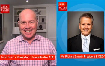 John Kirk Travel Analyst with TICO CEO Richard Smart