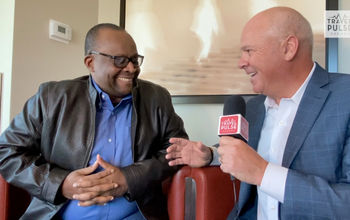 John Kirk with Donovan White, Director - Jamaica Tourist Board
