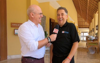 John Kirk with Flemming Friisdahl - Travel Agent Next Door