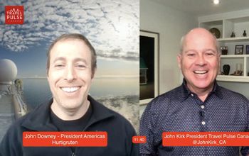 Kirk Talks Travel with Hurtigruten President John Downey