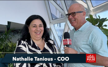 John Kirk with Nathalie Tanious at SeaU - Celebrity Beyond