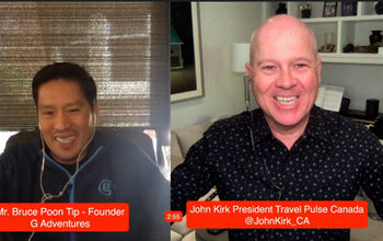Kirk Talks Travel with Bruce Poon Tip G Adventures Founder