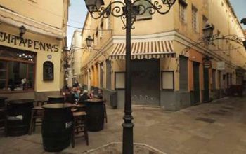 The city of Malaga in Andalucia