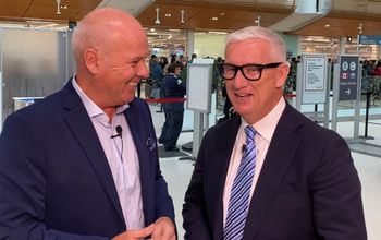 John Kirk with Duncan Bureau - Etihad Airways