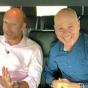 John Kirk with David Black Karsima Hotels