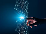 Tech Transformation Finger on the Future