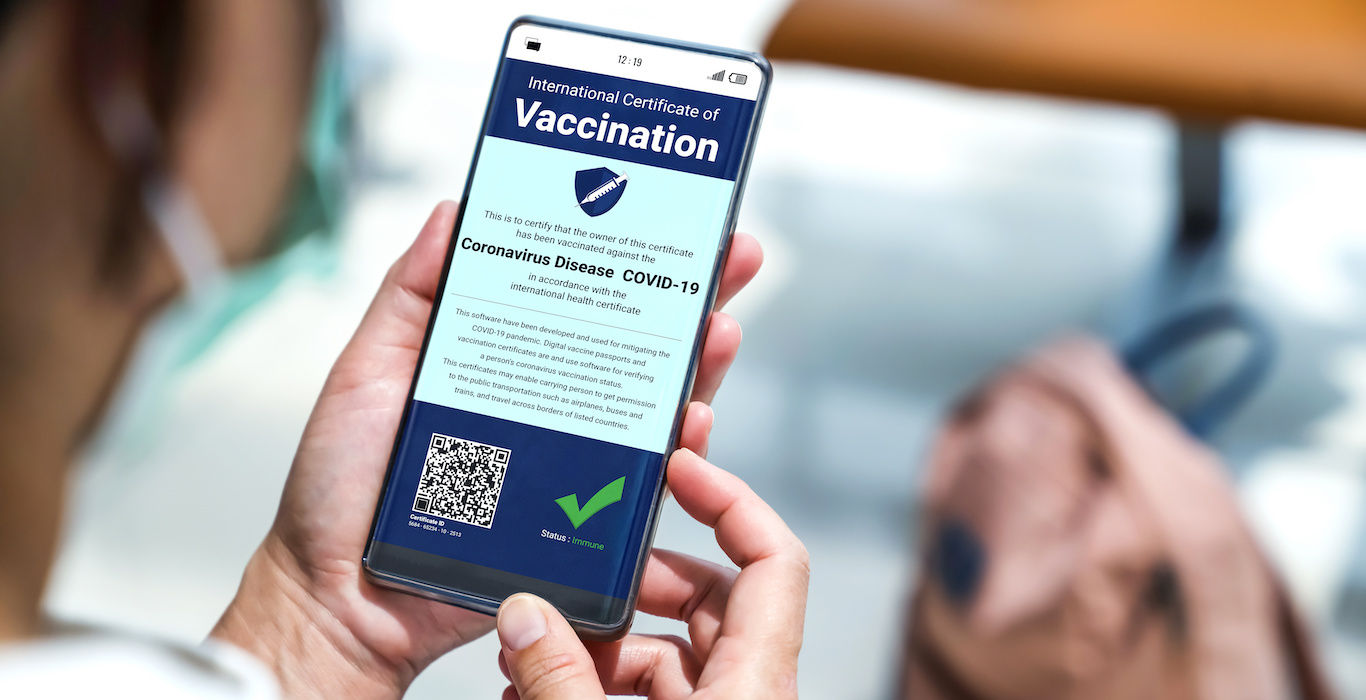 Proof of Vaccination Required CES