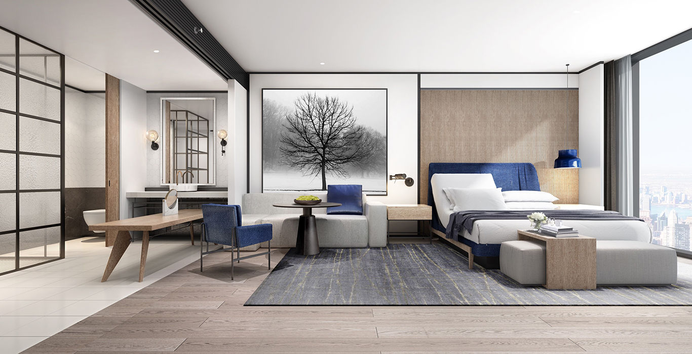 Sheraton-Grand-phoenix-guest-room-rendering