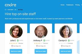 Meetings Freelancer Site Cadre Launches New Event-Jobs Matchmaking Service