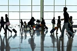 Airport Crowd National Tourism and Travel Strategy