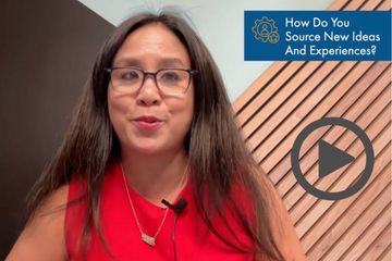 Ask the Expert: "How Do You Source New Ideas and Experiences?"