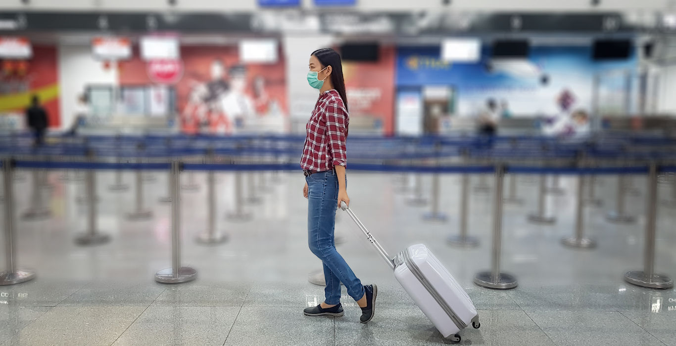 Coronavirus Travel Facemask Airport