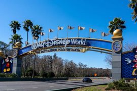 Walt Disney World entrance JHVEPhoto Adobe Stock