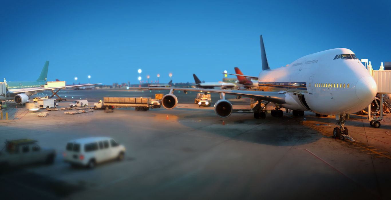 Parked Airplanes