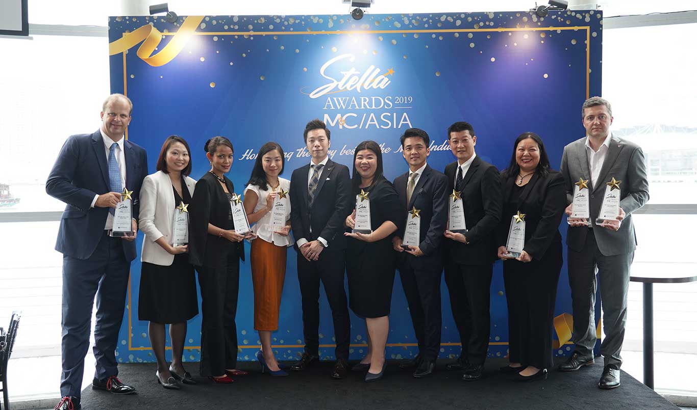 Stars of APAC’s Meetings Industry Saluted at M&C Asia Stella Awards