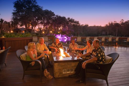 St. Augustine Ponte Vedra Beach lead firepit