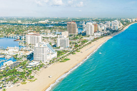 Fort Lauderdale aerial