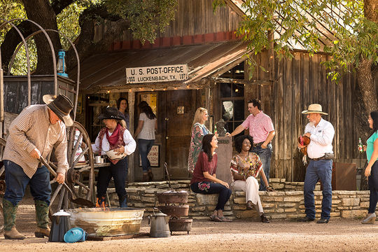 Fredericksburg TX lead Luckenbach