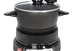 Hammacher Schlemmer Self-Stirring Pot