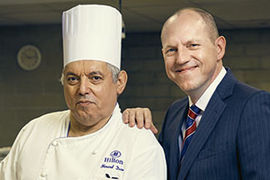 Laurens Zieren congratulates Morand Dare