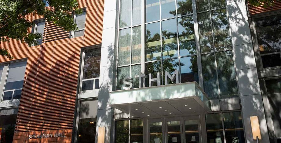Temple University's Speakman Hall, home of the School of Sport, Tourism and Hospitality Management